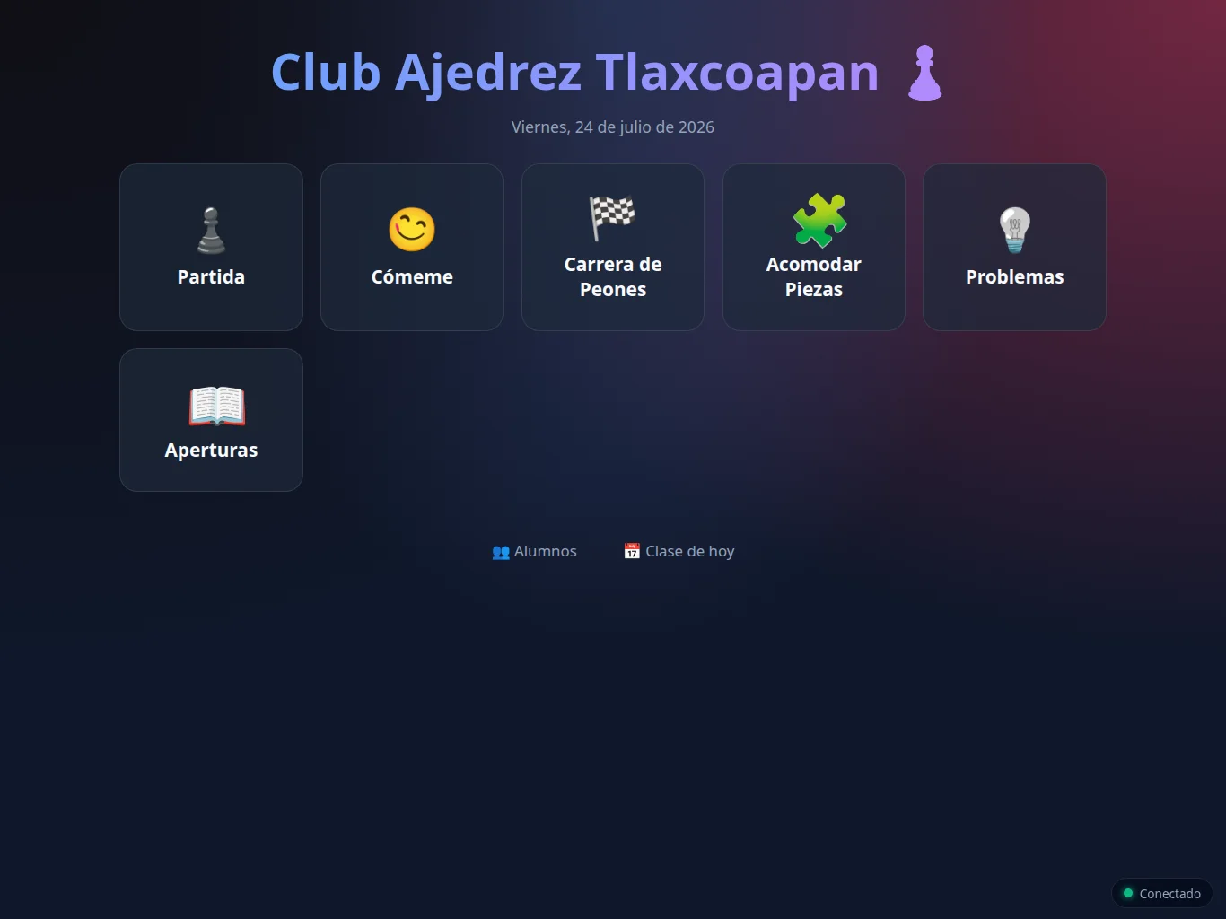 App del Club de Ajedrez